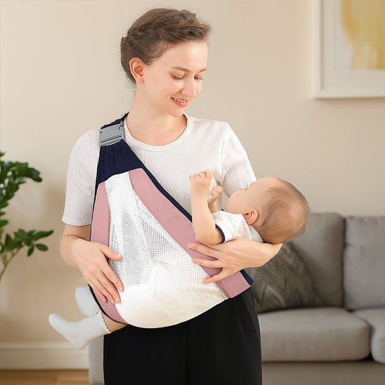 ECHARPE DE PORTAGE ROSE BABYLUXE