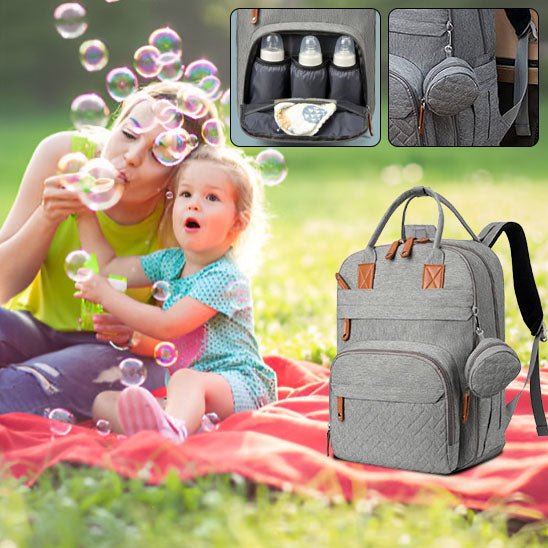 SAC À DOS À LANGER - LUXURY™ - Tout Bébé