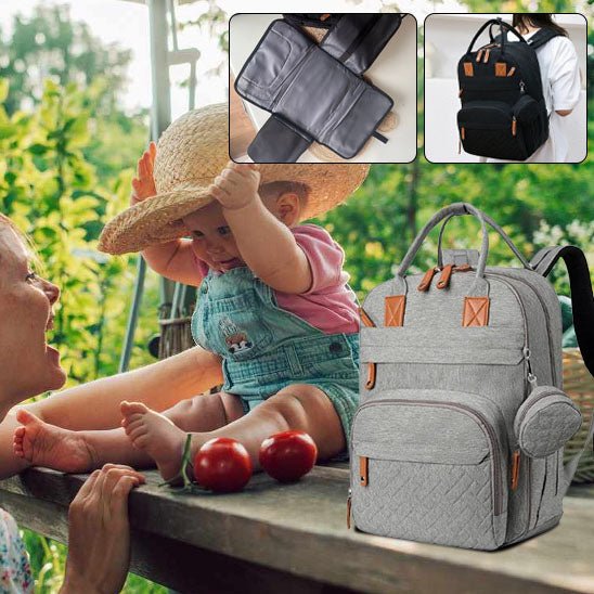 SAC À DOS À LANGER - LUXURY™ - Tout Bébé