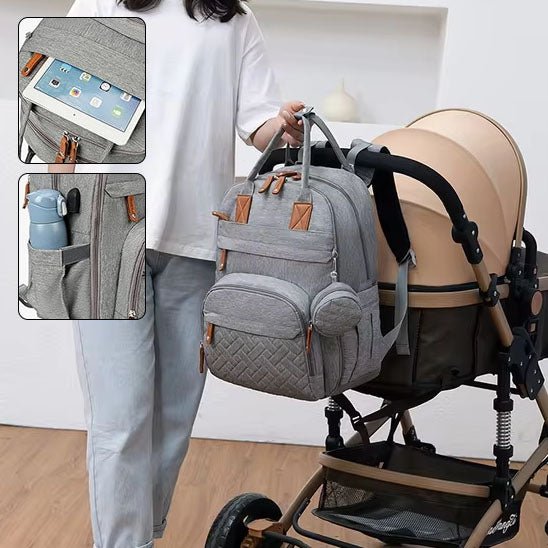 SAC À DOS À LANGER - LUXURY™ - Tout Bébé